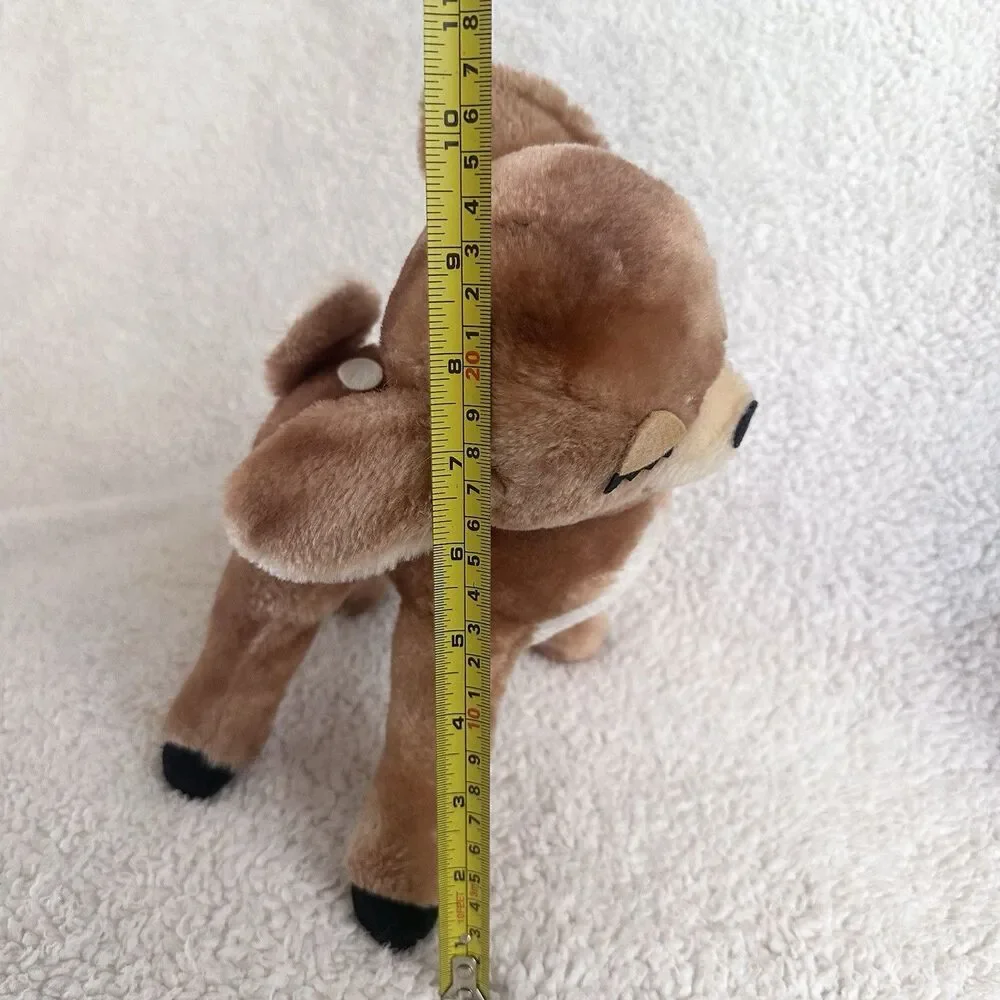 Vintage Dakin Sleepy Fawn Deer Bambi Plush Stuffed Animal 70s